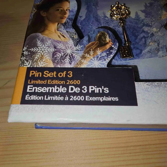 NEW Disney The Nutcracker And The Four‎ Realms Limited Edition Pin Set Of 3 - Picture 4 of 4